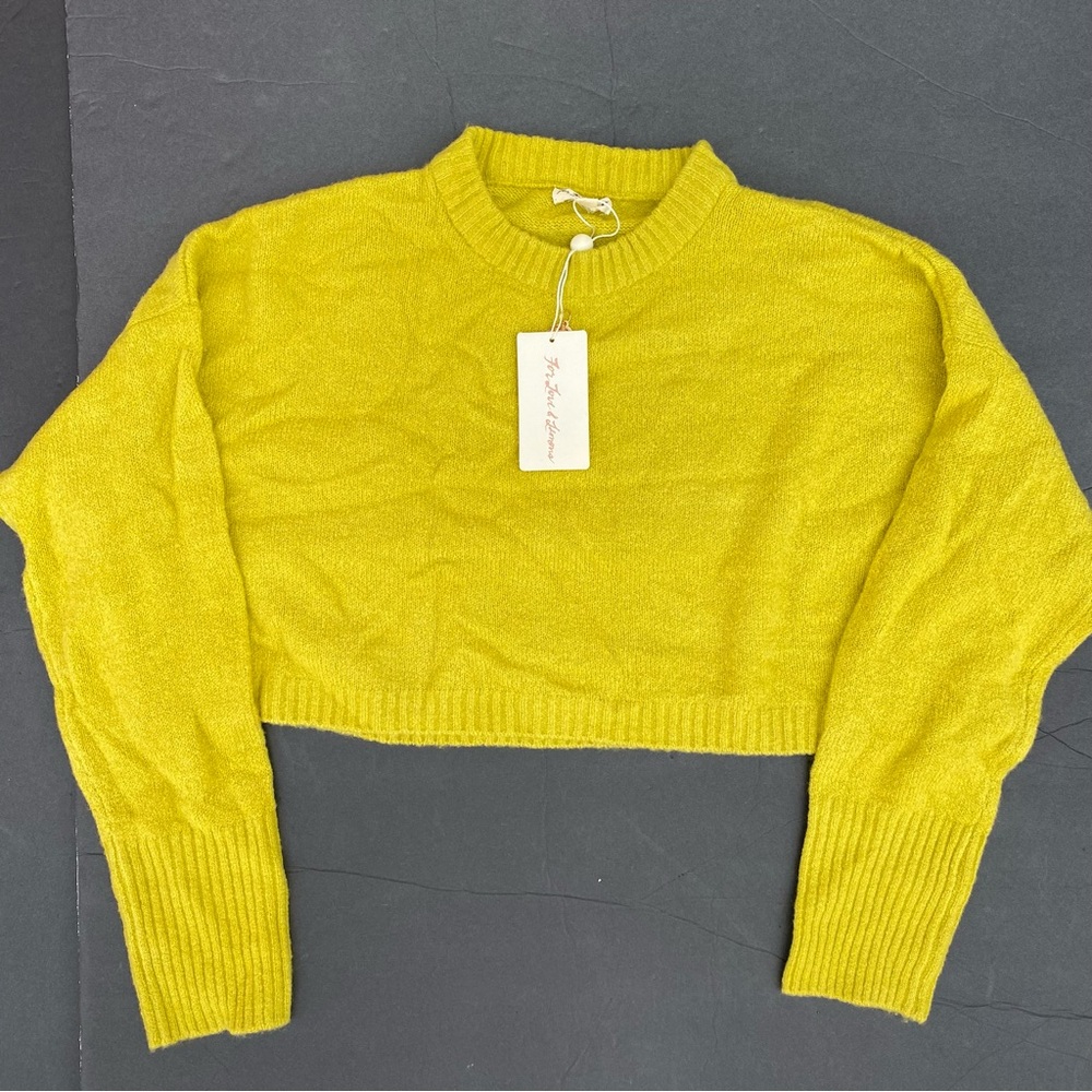 For Love And Lemons Cropped Sexy Cute sweater Size XS